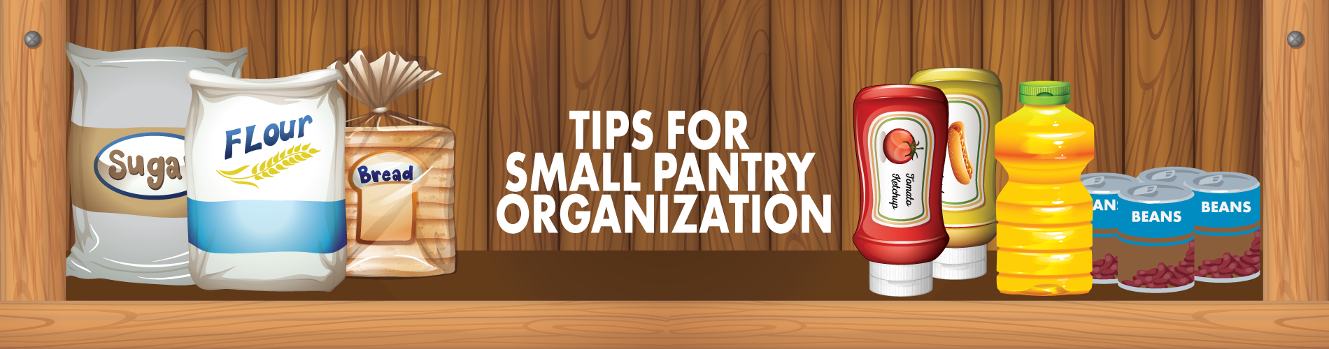 Small Pantry Organization